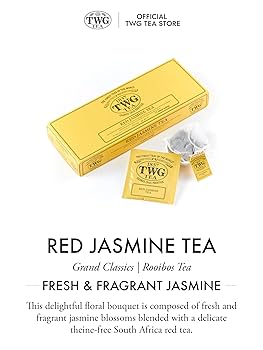 Amazon.com : TWG Tea | Red Jasmine Tea | Rooibos Tea
